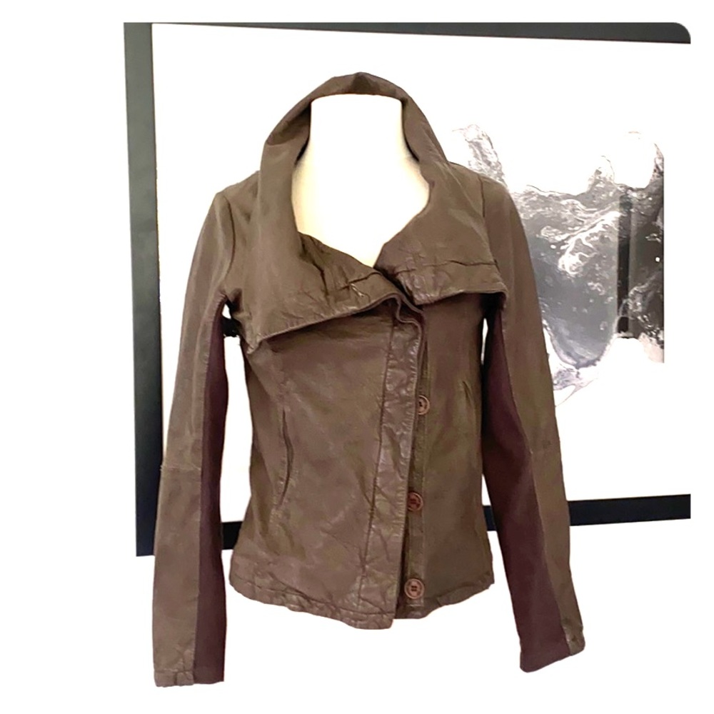 Allsaints Leather Jacket size 6/xs